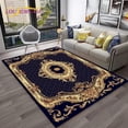 thumbnail image 1 of Large Carpet Turkey Bohemian Persian Flower Carpet Rug for Home Living Room Bedroom Sofa Doormat Kitchen r Area Rug Non-slip Floor Mat, 1 of 6