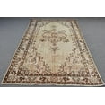 thumbnail image 1 of Large Carpet, Turkish Rug, Vintage Rug, Oushak Carpet, 69x108 inches Brown Rug, Turkey Living Room Rug, Office Rug, Oversize Rug, 12146, 1 of 10