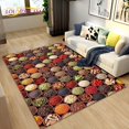thumbnail image 1 of Large Carpet Vegetable Grains Spice Fruit Seasoning Area Rug Carpet Rug for Living Room Bedroom Sofa Doormat Kitchen r Non-slip Floor Mat, 1 of 6