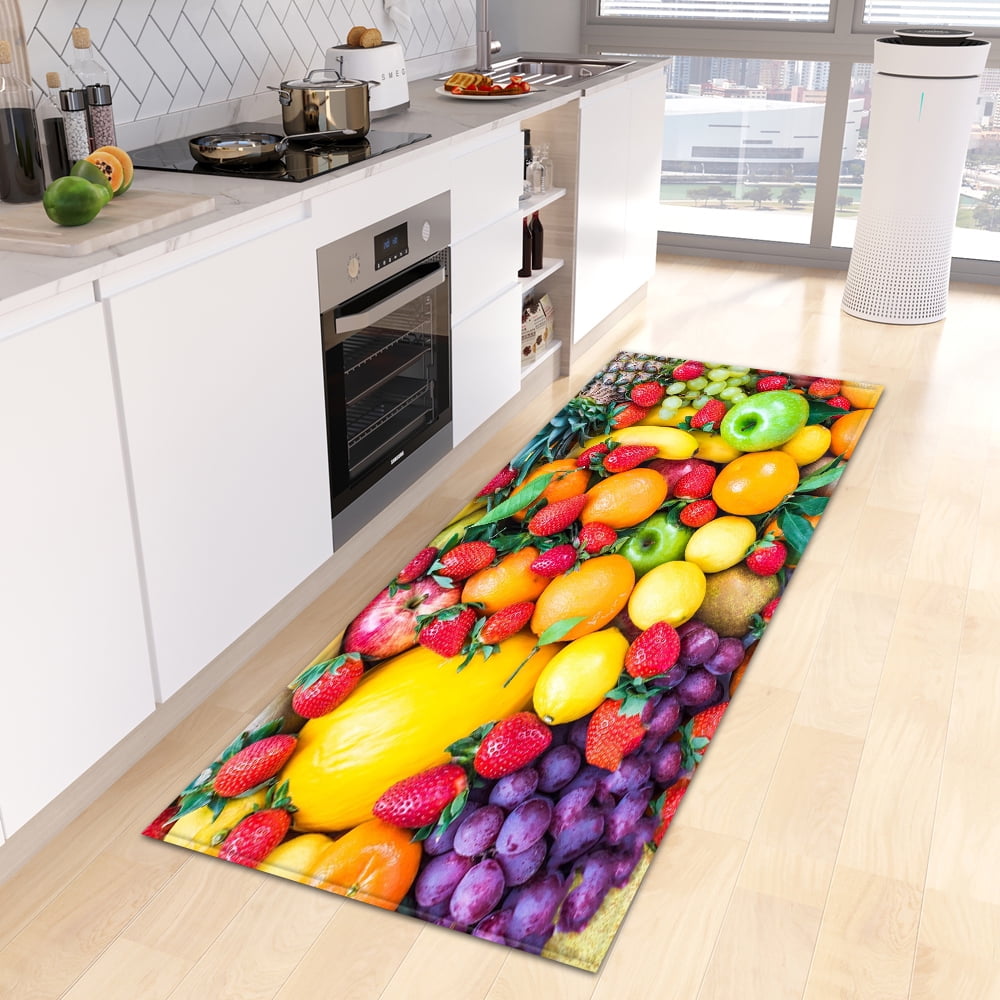 Large Carpet Vegetables fruits grapes strawberry decorative carpet ...