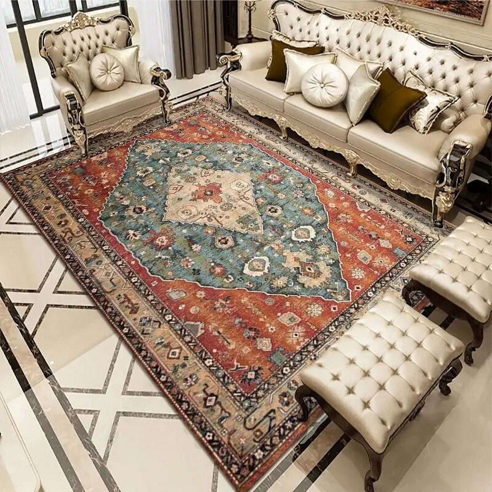 Large Carpet Vintage Persian Carpet Living Room ration Home Area Rug