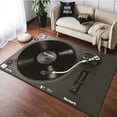 thumbnail image 1 of Large Carpet Vinyl Disc Player Carpet for Living Room ration Bedroom Table Large Area Rugs Kitchen Floor Mat Bathroom Non-slip Mat Tapete, 1 of 6