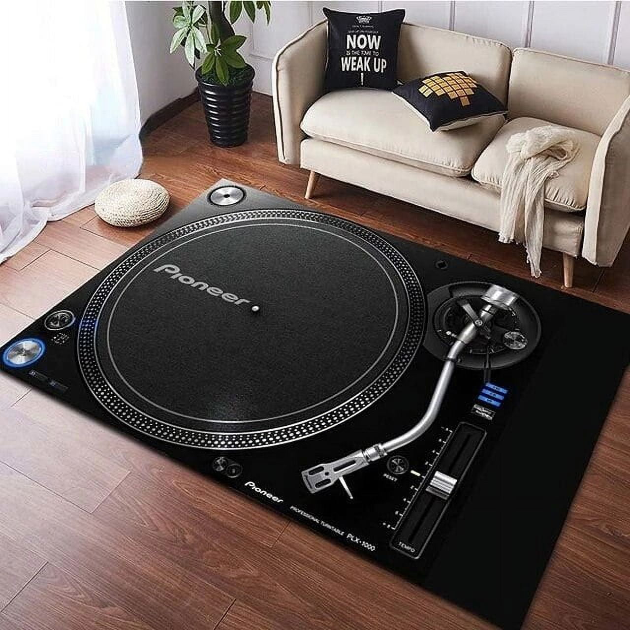 Large Carpet Vinyl Disc Player Carpet for Living Room ration Bedroom