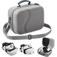 thumbnail image 1 of Large Carrying Case for Meta Quest 3S / Quest 3, Hard Travel Case Compatible with BOBOVR S3 Pro/KIWI Design Battery Head Strap, Quest Controller and Accessory, Portable Travel Bag, Grey, 1 of 7