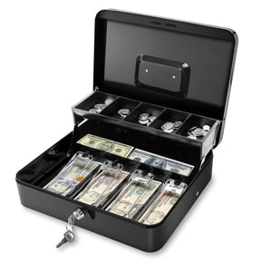 Shop Durable Cash Boxes and Safes for Office and Retail Needs