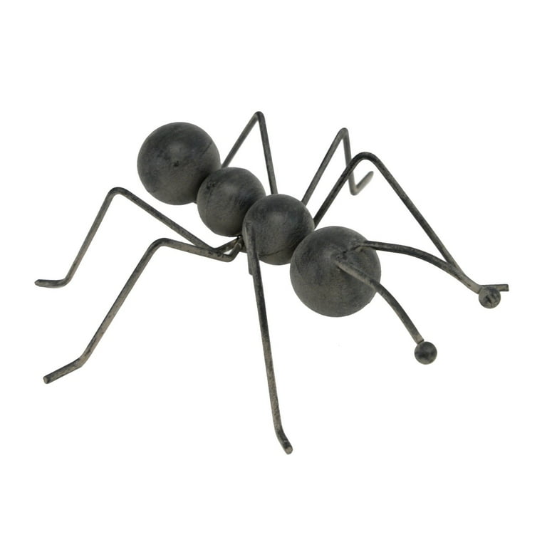 Metal Black Ant Figurine Outdoor Insect Statue Garden Lawn Yard Art Home Decor Metal Black Ant Figurine Outdoor Insect Statue Garden Lawn Yard Art Home Decor
