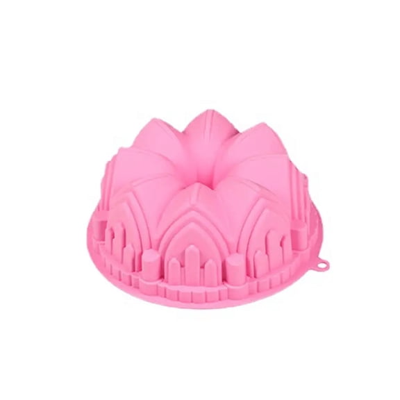 Large Castle Crown Cake Mold Silicone DIY Baking Mold Creative Cake Decoration Tool