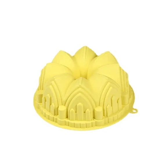 Large Castle Crown Cake Mold Silicone DIY Baking Mold Creative Cake Decoration Tool