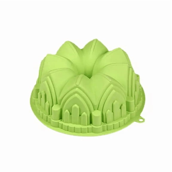 Large Castle Crown Silicone Cake Mold for Magical Birthday Cakes & Celebration Baking