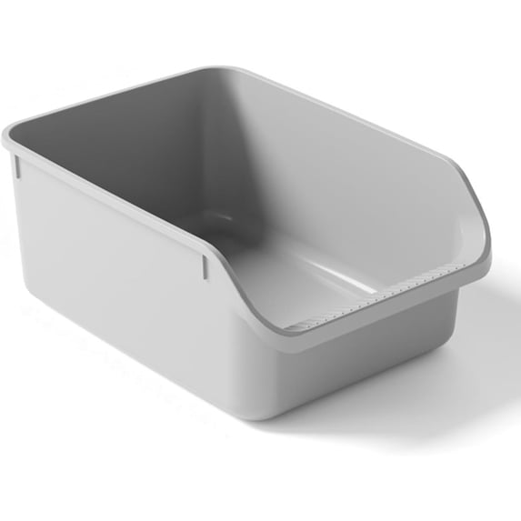 Large Cat Litter Box with High Sides,Cat Boxes for Indoor Cats,Cat ...