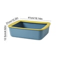 thumbnail image 1 of Large Cat Litter Box with Semi-Closed Design, Spill-Proof, Odor Control, Easy to Clean, Suitable for Various Cat Litter Types, Pet Supplies, 1 of 4