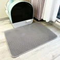 thumbnail image 1 of Large Cat Litter Mat Waterproof Double Layer Non Slip Litter Box Tray Pad Washable Durable Pet Toilet Training Mat, 1 of 9