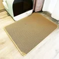 thumbnail image 1 of Large Cat Litter Mat Waterproof Double Layer Non Slip Litter Box Tray Pad Washable Durable Pet Toilet Training Mat, 1 of 9
