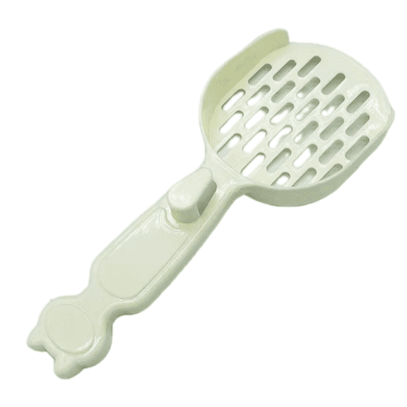 Large Cat Litter Scoop with Long Handle and Hanging Hook, Plastic Litter Box Cleaner Shovel for Fast DailyCleanup, Pet Waste-Scooper Tool for Multi-Cat-Homes