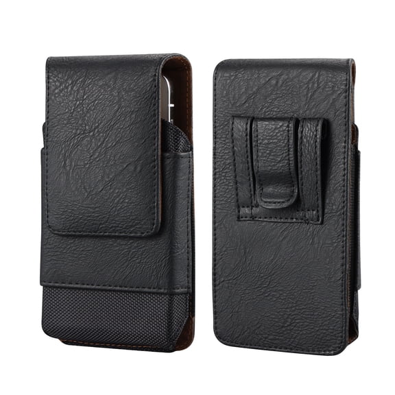 Large Cell Phone Holster Pouch Mobile Phone Case Smartphone Holder Carrier Compatible with iPhone 17 Pro Max,16 Pro Max Galaxy S26 Ultra, S21 Ultra, S20 Ultra, Note20 Ultra, A16 A05 A05s A04e A13 A03