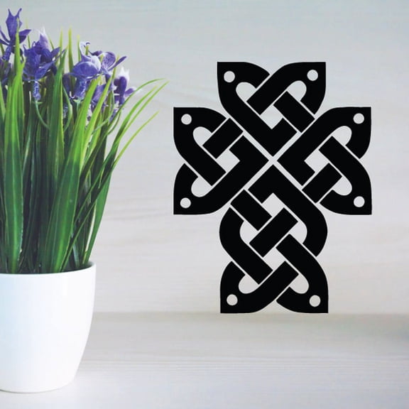 Large Celtic Cross Decal - 36 Inches