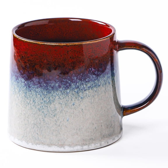 Large Ceramic Coffee Mugs, 20 oz Handmade Pottery Mug, Big Tea Cups with Handle