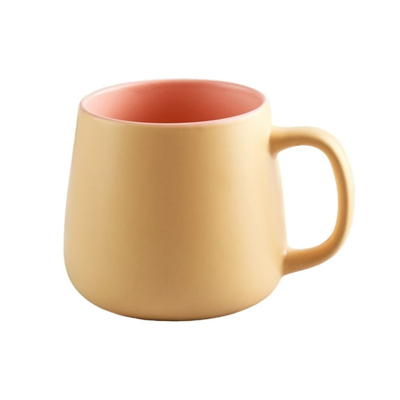 Large Ceramic Mug,Ceramic Cup For Hot Drinks,Porcelain Coffee Mug With Handle For Office Kitchen