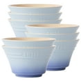thumbnail image 1 of Large Cereal Bowls Set, Soup Bowls Microwave Safe, Rice Bowls, Breakfast Bowls, Ceramic Cereal Bowls-blue-Set of 8, 1 of 7