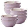 thumbnail image 1 of Large Cereal Bowls Set, Soup Bowls Microwave Safe, Rice Bowls, Breakfast Bowls, Ceramic Cereal Bowls-blue and white-Set of 8, 1 of 7