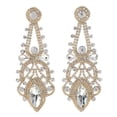 thumbnail image 1 of Large Chandelier Rhinestone Earring, 1 of 2