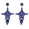 thumbnail image 1 of Large Chandelier Rhinestone Earring, 1 of 2
