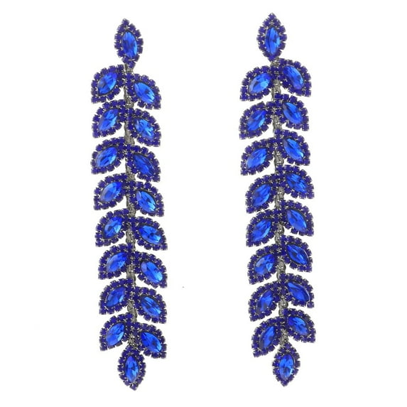 Large Chandelier Rhinestone Earring