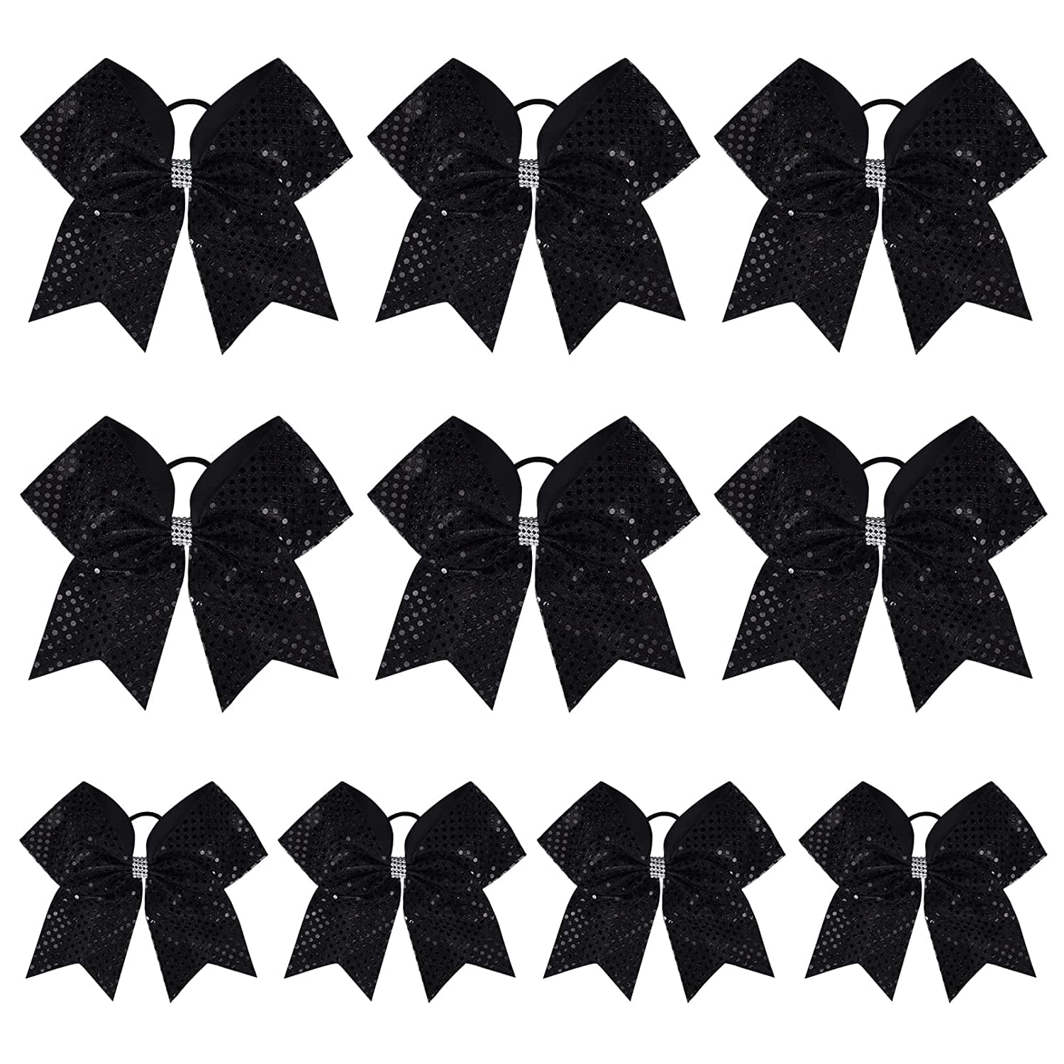 40 Pcs Baby Girl Hair Ties,2 Inch Proxima Direct Hair Bow Tiny Hair