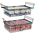Large Chest Freezer Organizer Bins Fit 10 to 20 Cu.FT Deep Freezer, 2