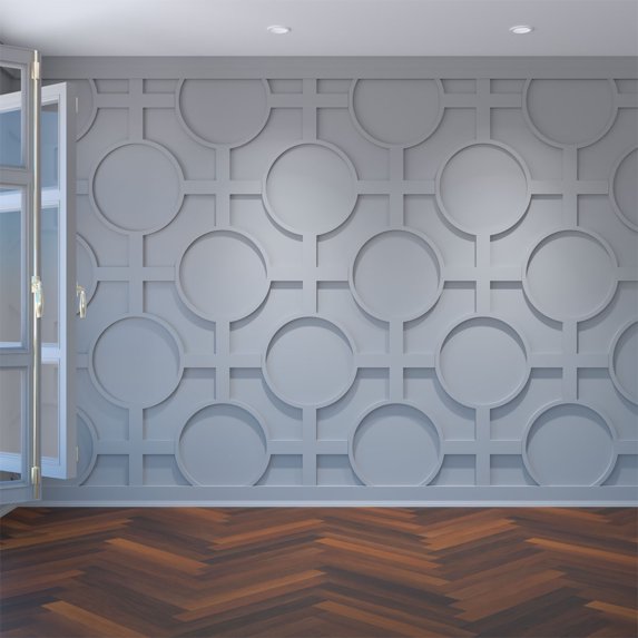 Large Chesterfield Decorative Fretwork Wall Panels in Architectural Grade PVC