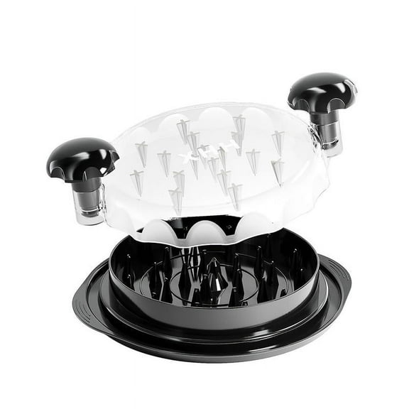 Large Chicken Breast Shredder Tool, Visible Lid Meat Grinder, Anti-Slip Strip, Ergonomic Handle, BPA Free, Perfect Utensils for Pork,Beef,Chicken,Kitchen Gadgets