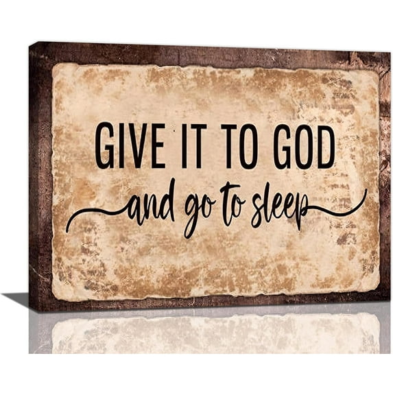 Large Christian Wall Art Bible Verse Psalm Pictures Wall Decor Be Still and Know That I Am God Canvas Painting Print Modern Home Decor Artworks Framed for Living Room Bathroom Bedroom Church 12"x16"