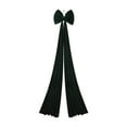 thumbnail image 1 of Large Christmas Bow Decorations Tree Topper Soft Velvet Material for Front Door Window Porch Xmas Festival Decor, 1 of 7