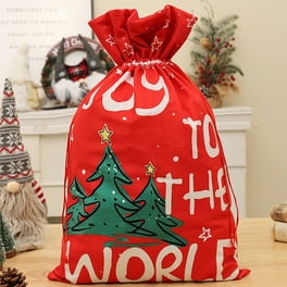 Gather Knot Xmas Wrapping Tie Sacks 20 Large 16 Medium Reusable Canvas Gift Bags Mix Match Set Walmart