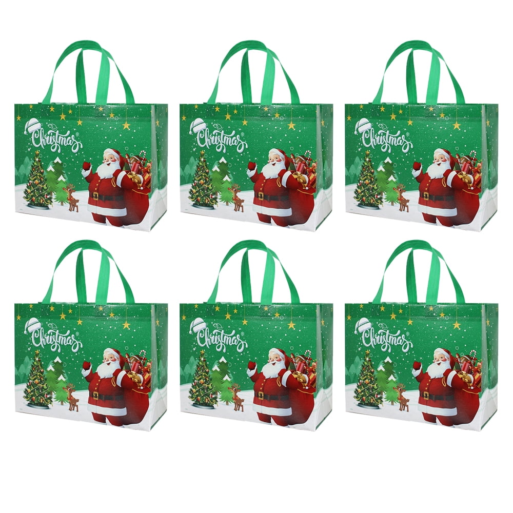 Large Christmas Gift Bags, Christmas Shopping Bags for Gifts, Reusable