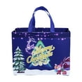 thumbnail image 1 of Large Christmas Gift Bags, Reusable Non-Woven Christmas Bags for Gifts Wrapping Xmas Holiday Party Decoration (Dark Blue), 1 of 6