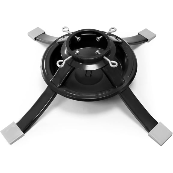 Large Christmas Tree Stand For Live Tree,Real Christmas Tree Base Fits for 2-Inch to 4.8-Inch Trunk,1-Gallon Water Capacity.(SIZE L)