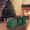 thumbnail image 1 of Large Christmas Tree Storage Bag 4Ft Tall Tree Container/Holder Heavy Duty Oxford Dual Mesh Pockets,Moisture Proof,Extra Large Christmas Tree Box for Big Xmas Tree Wide Opening, 1 of 4