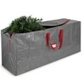 thumbnail image 1 of Large Christmas Tree Storage Bag - Fits Up to 9 ft Tall Holiday Artificial Disassembled Trees with Durable Reinforced Handles & Dual Zipper - Waterproof Material Protects from Dust, Moisture & Insect, 1 of 7