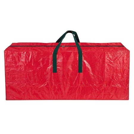 Large Christmas Tree Storage Bag, Strong And Durable Waterproof Resistant Artificial Tree Storage Bag Fits to 9ft - Red ,