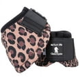 thumbnail image 1 of Large Classic Equine Dyno Desingner Line Horse Bell Boots Pair Cheetah, 1 of 4