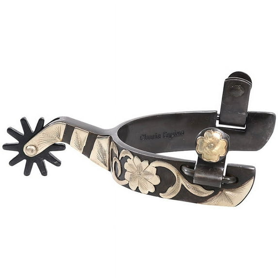 Classic Equine Cutter Spur 1in Band 2in Shank