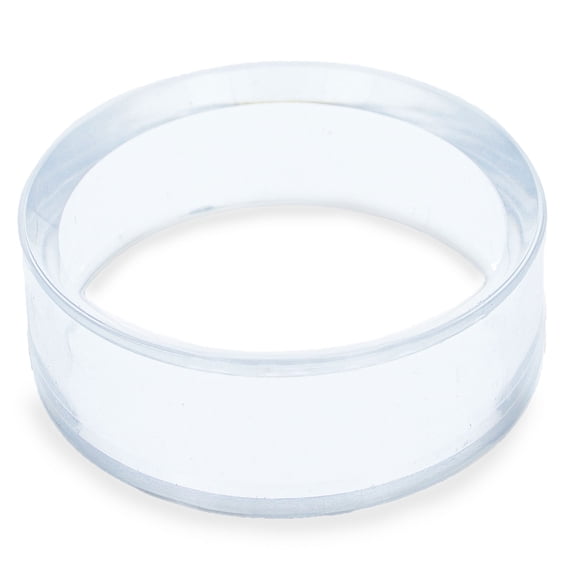 Large Clear Round Plastic Egg Sphere Stand Holder Display