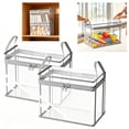 thumbnail image 1 of Large Clear Storage Bin with Zipper & Handles, Organizer for Bedding, Seasonal Clothes & Home Organization, Zippered Storage Totes Clear Storage Bags, Space Saving,Gray - 2pc, 1 of 10