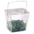 thumbnail image 1 of Large Clear Take Out Favor Boxes - 4 x 3.5 x 4in. - 12/Pack - 1 Pack (1152212), 1 of 1