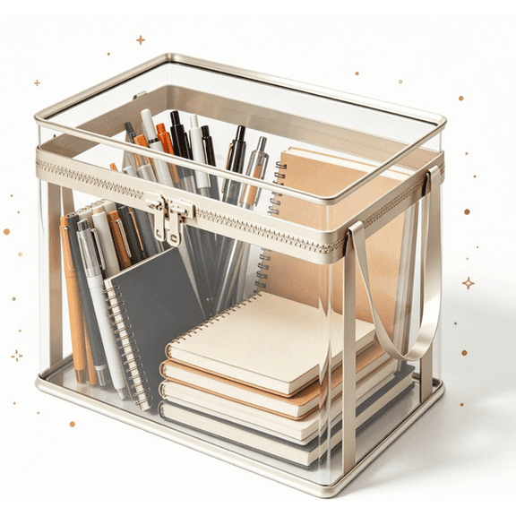 Large Clear Thick Plastic Storage Box with Hinged Lid, Heavy-Duty Durable High Capacity Organizer, Perfect for Home, Camping, Travel, Attic and Moving (3 PCS)