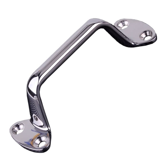 Large Cleat Door Grab Handle 15cm 316 Stainless Steel Handrail Pull Replacement For Marine Boat Yacht Ship Vessel