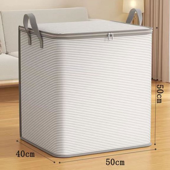 Large Clothing Storage Box for Home Moves, High Capacity Wardrobe Organizer Bag