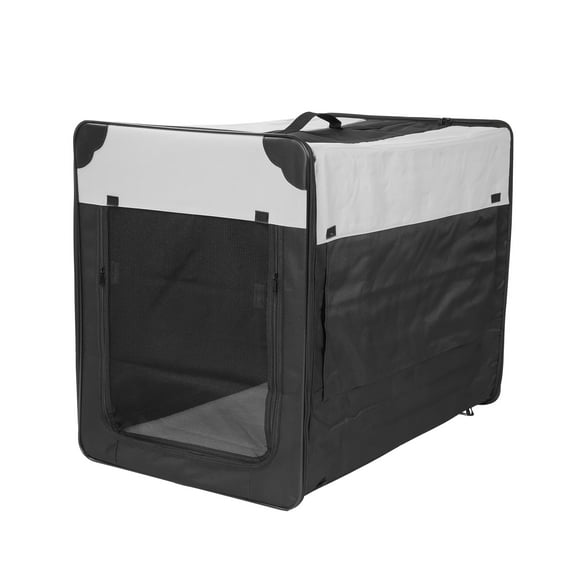 Large Collapsible Dog Pet Crate, Travel Crate, 37" x 22" x 28"