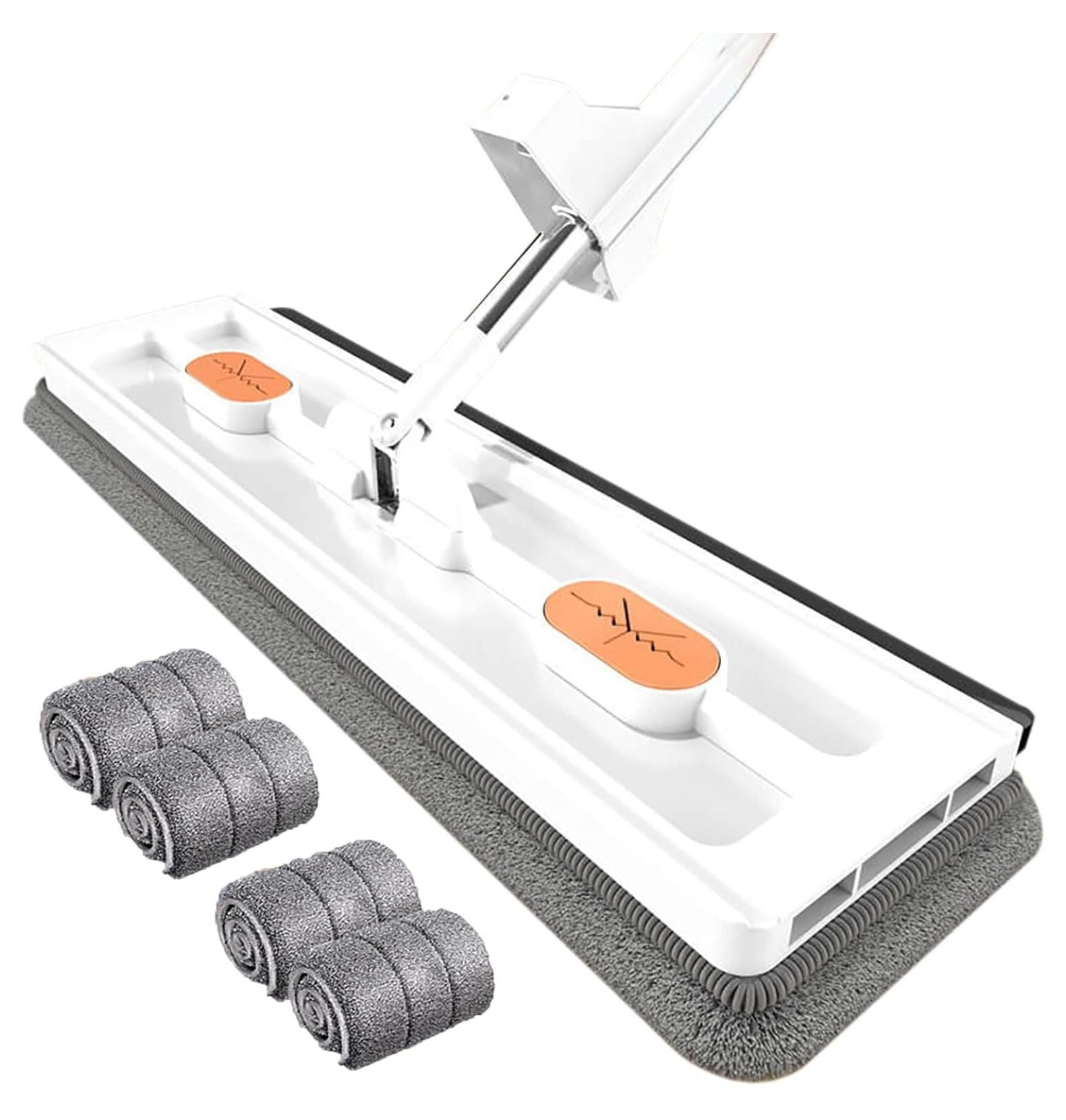 Large Collapsible Mop Bucket with Wheels 18L (4.5 Gallon), Portable